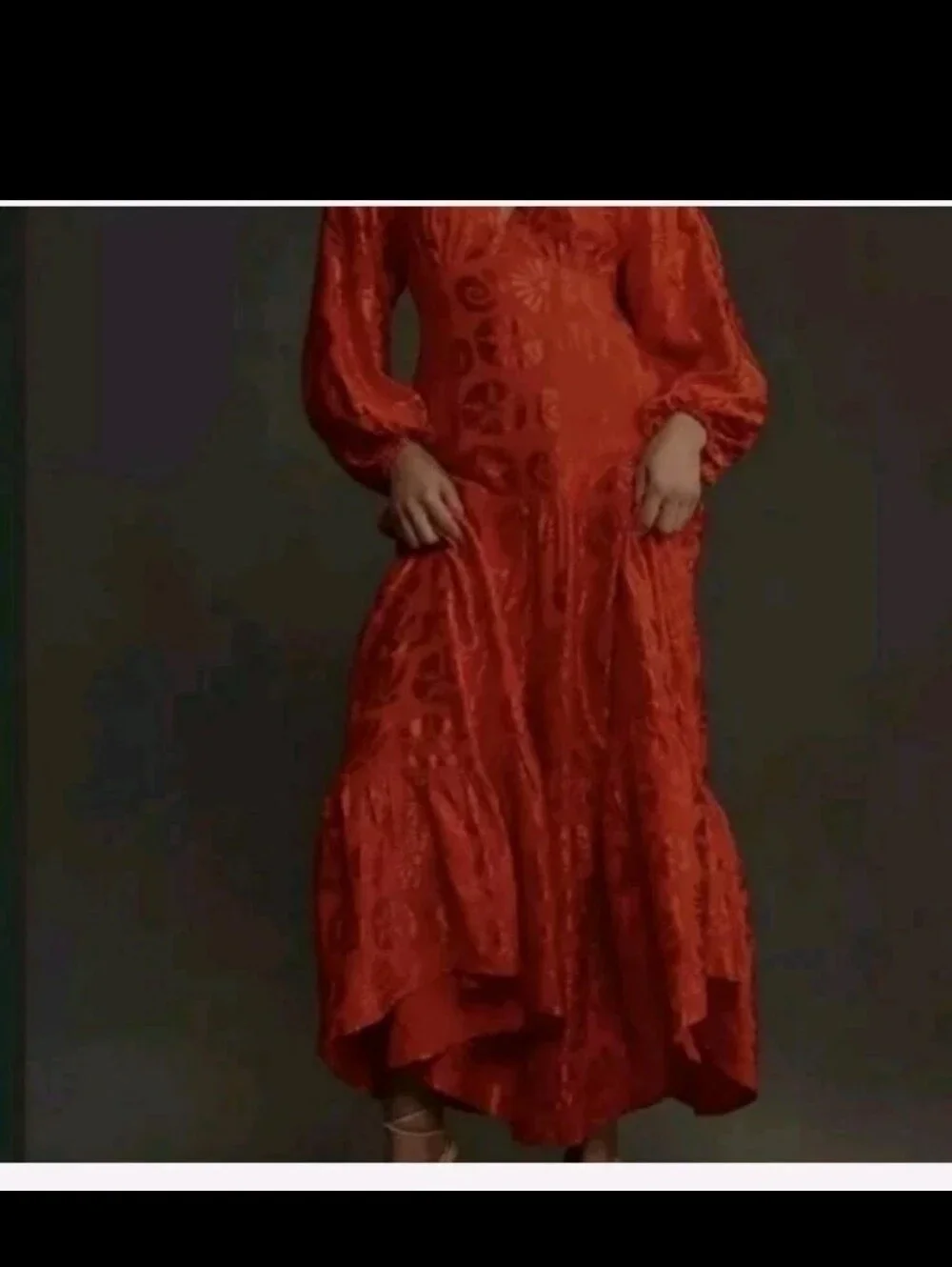 Farm Rio Red Maxidress - Picture 2 of 4